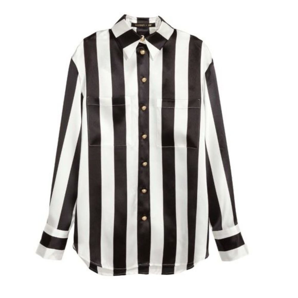 Balmain 100% Silk Blouse